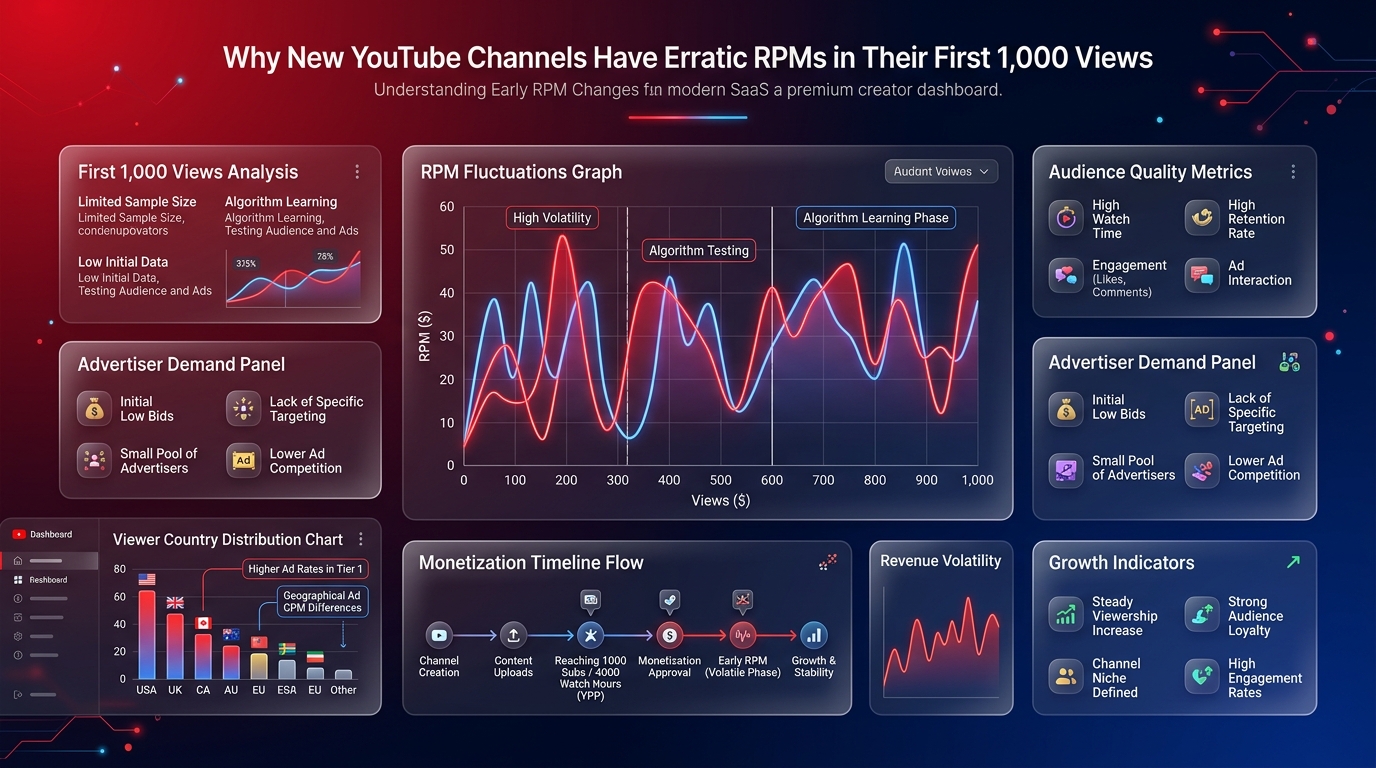 A glowing data chart showing exponential growth in retention and revenue.